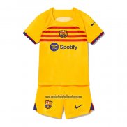 Camiseta Barcelona Cuarto Nino 2022 2023