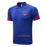 Camiseta Polo del Atletico Madrid 2022 2023 Azul
