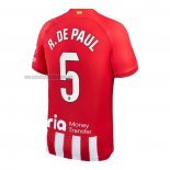 Camiseta Atletico Madrid Jugador R.De Paul Primera 2023 2024
