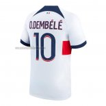 Camiseta Paris Saint-Germain Jugador O.Dembele Segunda 2023 2024
