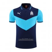 Camiseta Polo del Olympique Marsella 2022 2023 Azul Marino