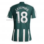 Camiseta Manchester United Jugador Casemiro Segunda 2023 2024