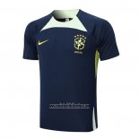 Camiseta de Entrenamiento Brasil 2022 2023 Azul