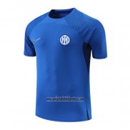 Camiseta de Entrenamiento Inter Milan 2022 2023 Azul