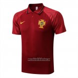 Camiseta Polo del Portugal 2022 2023 Rojo