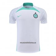 Camiseta de Entrenamiento Inter Milan 2022 2023 Blanco