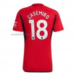 Camiseta Manchester United Jugador Casemiro Primera 2023 2024