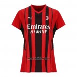 Camiseta AC Milan Primera Mujer 2021 2022