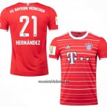 Camiseta Bayern Munich Jugador Hernandez Primera 2022 2023