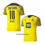 Camiseta Borussia Dortmund Jugador Hazard Primera 2021 2022