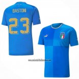 Camiseta Italia Jugador Bastoni Primera 2022