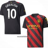 Camiseta Manchester City Jugador Grealish Segunda 2022 2023