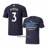 Camiseta Manchester City Jugador Ruben Tercera 2021 2022