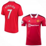 Camiseta Manchester United Jugador Ronaldo Primera 2022 2023