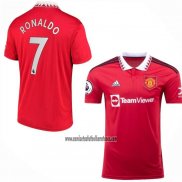 Camiseta Manchester United Jugador Ronaldo Primera 2022 2023