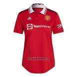 Camiseta Manchester United Primera Mujer 2022 2023