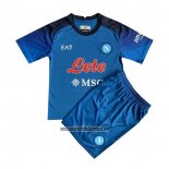 Camiseta Napoli Primera Nino 2022 2023