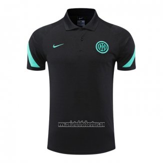 Camiseta Polo del Inter Milan 2022 2023 Negro