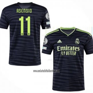 Camiseta Real Madrid Jugador Asensio Tercera 2022 2023