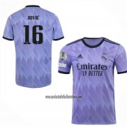 Camiseta Real Madrid Jugador Jovic Segunda 2022 2023