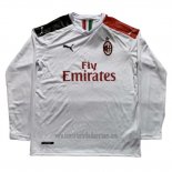 Camiseta AC Milan Segunda Manga Larga 2019 2020