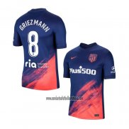 Camiseta Atletico Madrid Jugador Griezmann Segunda 2021 2022