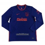 Camiseta Atletico Madrid Segunda Manga Larga 2020 2021
