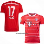 Camiseta Bayern Munich Jugador Mane Primera 2022 2023