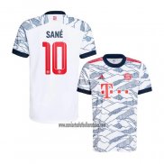 Camiseta Bayern Munich Jugador Sane Tercera 2021 2022