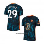 Camiseta Chelsea Jugador Havertz Tercera 2021 2022