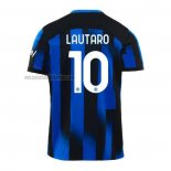 Camiseta Inter Milan Jugador Lautaro Primera 2023 2024