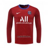 Camiseta Paris Saint-Germain Portero Manga Larga 2020 2021 Rojo