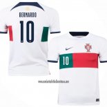Camiseta Portugal Jugador Bernardo Segunda 2022