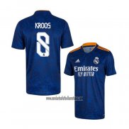 Camiseta Real Madrid Jugador Kroos Segunda 2021 2022