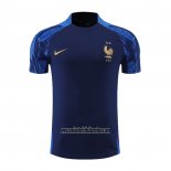 Camiseta de Entrenamiento Francia 2022 2023 Azul