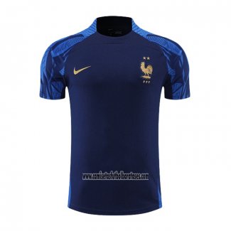 Camiseta de Entrenamiento Francia 2022 2023 Azul