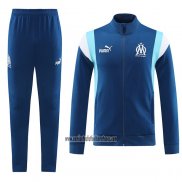 Chandal de Chaqueta del Olympique Marsella 2023 2024 Azul