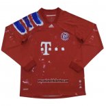 Camiseta Bayern Munich Human Race Manga Larga 2020 2021