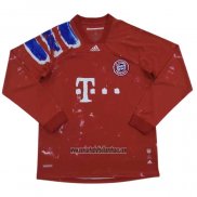 Camiseta Bayern Munich Human Race Manga Larga 2020 2021