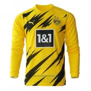 Camiseta Borussia Dortmund Primera Manga Larga 2020 2021