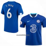 Camiseta Chelsea Jugador T.Silva Tercera 2021 2022