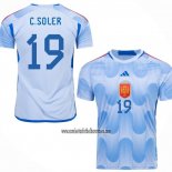 Camiseta Espana Jugador C.Soler Segunda 2022