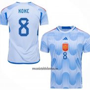 Camiseta Espana Jugador Koke Segunda 2022