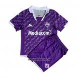 Camiseta Fiorentina Primera Nino 2023 2024