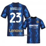 Camiseta Inter Milan Jugador Barella Primera 2021 2022