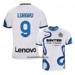 Camiseta Inter Milan Jugador Lukaku Segunda 2021 2022