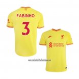 Camiseta Liverpool Jugador Fabinho Tercera 2021 2022