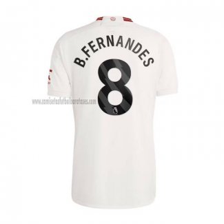 Camiseta Manchester United Jugador B.Fernandes Tercera 2023 2024