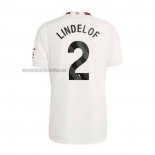 Camiseta Manchester United Jugador Lindelof Tercera 2023 2024