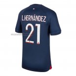 Camiseta Paris Saint-Germain Jugador L.Hernandez Primera 2023 2024
